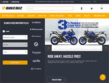 Tablet Screenshot of bikebiz.com.au